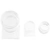 Mipcase Confezione da 2 mini distributori d'acqua per formiche, 3,9 x 3,5 x 4,5 cm, in acrilico trasparente, antigoccia, per idratazione continua, facile ricarica e osservazione, per formicarium