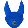 AK Riding Sports AK Cappuccio Anti-Mosche per Cavalli - Orecchie Morbide in Lycra, Maglia Stretta all'Uncinetto, Vestibilità Comoda - Cuffia Equestre per Orecchie per Cavalli Sportivi AKRS-6069-01 (Blu, PONY / (S))