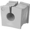 icotek Passacavo piccolo - Intervallo di serraggio: 8,0 mm - 9,0 mm - Intervallo di temperatura: da -40 °C a 90 °C - Colore: grigio - 10 pezzi