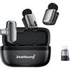 zealsound Microfono Lavalier Wireless Mini per *phone Android PC (USB C/Light ning)