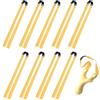 Omnikryp 10 Pezzi Elastici per Fionda, Fionda Professionale da Caccia, Elevata Elasticità Catapulta Bande in Gomma, Resistenti Elastico Fiondas, per la Caccia con la Fiondas All'aperto