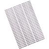 JUMPLAWN 5000 Pezzi Etichette Autoadesive Made in China Nero in Carta Rame Impermeabili per Imballaggi e Prodotti Retail Adesione su Diverse Superfici