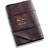 LParkin Copertina Bibbia in pelle per uomini e donne I CAN DO All This Through Him Who gives ME Strength Philipplans 4:13 Bibbia Wrap Around Strap Bibbia Cover Regali