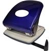 EcoPrice® Perforatrice a 2 Fori in Metallo, Fora fino a 40 fogli, Blu