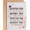 Greeting Cards for Everyone Biglietto di laurea, biglietti di laurea per lui o lei, per uomini o donne, congratulazioni, dottorato di ricerca, laurea magistrale per figlio, figlia, nipote o nipote, scuola superiore per ragazza,