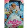 Barbie 1998 Sleeping Beauty Doll with Dress, Shoes and Musical Pillow Plus Her Eyes Magically Open and Close