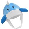 YARNOW Cappello di Costume Balena in Peluche Leggero e Portatile con Orecchie, Cappello Divertente per Halloween e Servizio Fotografico, Accessorio Animale Ragazzo Ragazza e Coppie