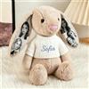 SOUFEEL Coniglio Peluche Personalizzato con Foto,Peluche Coniglietto Pupazzo Personalizzato HD Stampa,Peluche Soffice Fatto a Mano Personalizzabile,Peluche Regalo Ricordo per Figlio e Figlia (Style-2)