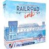 Horrible Games Railroad Ink: edizione blu intenso - Horrible Guild - Tedesco - Gioco di dadi per 1 - 6 persone dai 8 anni in su, blu