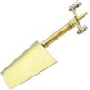 FYWYVIY Barca RC Doppio Timone Collegamento Timone Sterzo in Rame 40mmx31mm Timone Sommerso Con Servo Braccio for RC Barca Bilancia Marine Rimorchiatore Modello di Barca(Rudder 35mmSleeve)