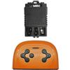 Opatiny Ricevitore RC JR-RX-12V e JR-RX-6V per bambini elettrico Ride-On auto con visione chiara durante l'accensione e l'attacco (JR1810RX set completo)