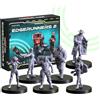 Monster Fight Club Cyberpunk Red Combat Zone Miniatures: Edgerunners 2 Starter Gang
