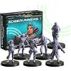 Monster Fight Club Espansione Cyberpunk Red Combat Zone Miniatures: Edgerunners 1 Starter Gang