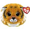 Ty Beanie Balls - Clawsby il Tigrotto con gli Occhioni Dorati Glitter, Animaletti di Peluche Morbidi e Tondi da Collezionare - 8 cm - T42552