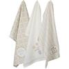 DII Cotton Christmas Holiday Piatto Decorativo Oversize Asciugamani, Regalo Perfetto per casa e Cucina, Impreziosito Winter Sparkle, 18 x 28