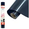 Siser EcoStretch Blue Navy, 30cm x 0,5mt, Vinile Termotrasferibile Termoadesivo Elastico e Versatile per la Personalizzazione dei Tessuti e Abbigliamento Sportivo, Facile da Tagliare