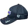 Generico Cappello Laker Basket Nero con Logo colorato Pallacanestro Uomo Donna Bambino Accessorio Fan Idea Regalo