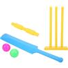 YUEHISY Set da Cricket per Bambini con Mazza e Palla, Giocattolo Sportivo Attivo per Il Cortile, Gioco per Principianti per la Coordinazione Occhio-Mano, attività di Gruppo all'aperto per Bambini