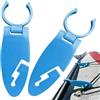 Generico Clip Fissaggio Pinna Paddleboard, 2 Pezzi Clip Antiscivolo Pinna Paddleboard, Accessoris Paddle Board Protezione UV, Clips Fissaggio Pinnas Kayak Resistenti Corrosione, per Accessoris Kayak