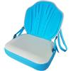 FewNvWa Inflatable Watercraft Sedile Gonfiabile Schienale Regolabile Struttura Robusta Cuscino Ergonomico Adatto per Paddle Board Barca Kayak Attività Ricreative