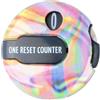 Generic Clicker punteggio da golf, mini touch reset multicolore da 3,5 cm, contatore altalena da golf, per uomini e donne, per campi di guida verde, in cortile, pratica e competizione