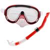 KQFCAZRE Set per : Maschera Subacquea, Maschera per La Respirazione, Occhialini da Immersione, Attrezzatura per per Immersioni E, Blu Nero