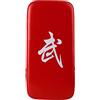RiToEasysports Pad per Calci da 15,7 Pollici, Pelle PU, con Cinturino da Braccio, per Karate Boxing (Rosso)