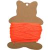 LeeQinersw Linea Tonda ad Alta Resistenza per Mulinello da Immersione, Lunghezza 50 m (164 Piedi), Portatile, Diametro 15 mm, Robusta Linea per Mulinello da, Orangina