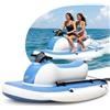 Generic Jet Boat gonfiabile elettrico per adulti con elica subacquea, moto d'acqua motorizzata Rush Wave, materiale ultra spesso resistente all'usura, portatile, perfetto per kayak, snorkeling, piscina e