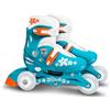 Stamp Pattini in linea/triskate regolabili 2 in 1, Stitch 27-30, rosa, M