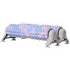 Wenoup Fitness Roller Rullo Massaggio Schiena Colonna Schiuma Pilates Supporto Triangolare Eva PVC Adatto per Relax Muscolare Stretching Corpo Allenamen