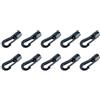FortunateSweet Per kayak Gancio di Plastica per Corda Elastica 5 a 8mm Bungee Cord Terminali Terminali Paddle Board Gear