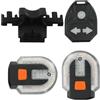 Generic Fanale posteriore per bicicletta, indicatori di direzione per bicicletta, sinistra e destra, con , fanale posteriore USB per guida notturna, sicurezza del corpo, ciclismo su strada, mountain