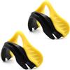 HKUCO Giallo Naselli in Silicone Compatibile/Sostituzione per Oakley EV-Zero OO9308 Calze all'orecchio 2 pics