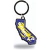 Rico Industries Portachiavi NFL Los Angeles Rams State Shape