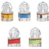 HEATSHAKING Luce da Pesca Subacquea LED per Esche 5 Pezzi, Plastico Anti-Pressione, Luce Attraente per Esche per Pesca in Acque Dolci e Fiume