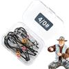 Generic Ganci da pesca offset, ganci di metallo per la pesca Ganci da pesca offset