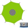 Generisch Copertura per tappeto elastico, copertura solare superiore, per sport, giardino, , compleanno, picnic