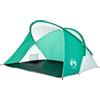 HFXHIJXQ Tenda da spiaggia pop-up per 2 persone, leggera, con borsa per il trasporto, ingresso aperto, paravento per spiaggia e giardino, 225 x 158 x 115 cm, grigio poliestere