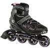NILS EXTREME - Pattini in linea per uomo e donna - Estremamente comodi - Pattini a rotelle - Cuscinetti ABEC9CHROME - Pattini 82A - Taglia 44 - Nero e viola