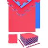 eyepower Gym Mat: 4.8mq Tappeto Palestra 2 cm - Set di 12 Tappetini per Fitness 63x63 - Pavimento ad Incastro Tappeto Fitness Puzzle EVA Tappetino Squat Tappeto per Cyclette Tappeto Sport Tatami Judo