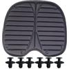 GETAJGHSD Cuscino Strisce in Ergonomico per Nero e Eva Sedile Kayak Design Superficie Rialzate, Comodo e Flessibile per attività All'aperto su Barche da Pesca
