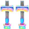 KQFCAZRE Testa del Reggisella per Mountain Bike, Multicolor 40mm, Come descritto