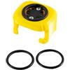 Besttoolifes Brompton - Computer pieghevole per bicicletta, comodo, multi-, stampato in 3D (giallo)