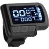 KQFCAZRE per Bicicletta Elettrica con Display, Tachimetro, Indicatore di velocità 24V 36V 48V