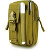 Leskyair Marsupio Tattico da Cintura in 1000D Nylo - Borsello Sportivo Militare per Telefono, Ciclismo, Campeggio, Viaggi