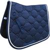 KQFCAZRE Sottosella Inglese Comfort Quadrato in Cotone Trapuntato Sottosella da Equitazione, Blu, 69x52cm
