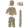 KQFCAZRE Tuta Ghillie per Bambini per Giochi di da Festa, Marrone 110~140 CM