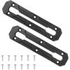 shjxi Binario a basso profilo per kayak, supporto per binario per accessori per kayak, binario di montaggio versatile per canoe, kayak e barche elettriche, binario a basso profilo per kayak, montaggio