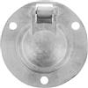 GETAJGHSD Maniglia Rotonda in Acciaio Inossidabile per Portello di Barca Finitura Argento, Resistente Marina e Comoda Impugnatura Antiscivolo per Accessori da Ponte Nautico
